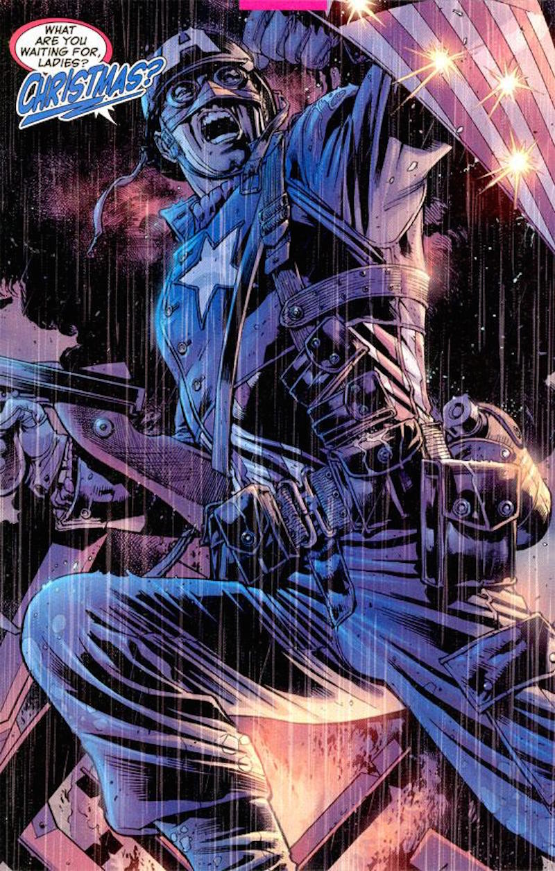 Illustration for article titled The Captain America Comic Book That Got Frozen in Time